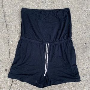 Loft Plus Black Romper